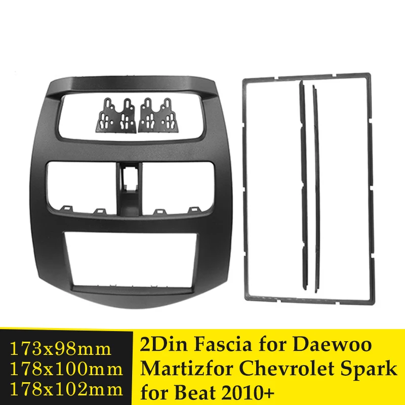 Автомобильный радиоприемник рама для Daewoo marshz Chevrolet Spark M300 Beat DVD стерео панель