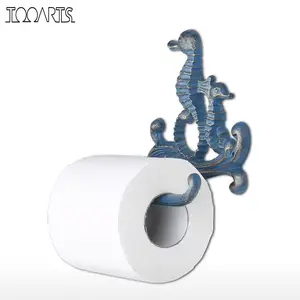 tooarts cast iron paper towel holder whale paper holder coat hook towel rack bathroom organizer kitchen roll paper holder free global shipping