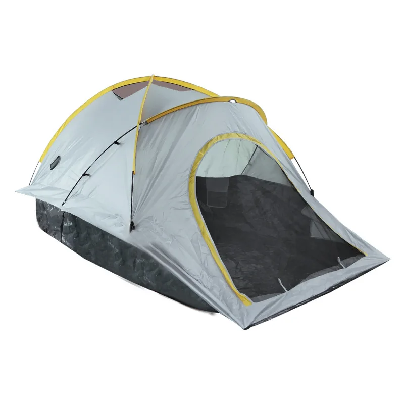 구매 야외 픽업 트럭 텐트 자기 운전 캠핑 텐트 휴대용 쉬운 자동차 테일 텐트 방수 하이킹 여행 트럭 침대 텐트