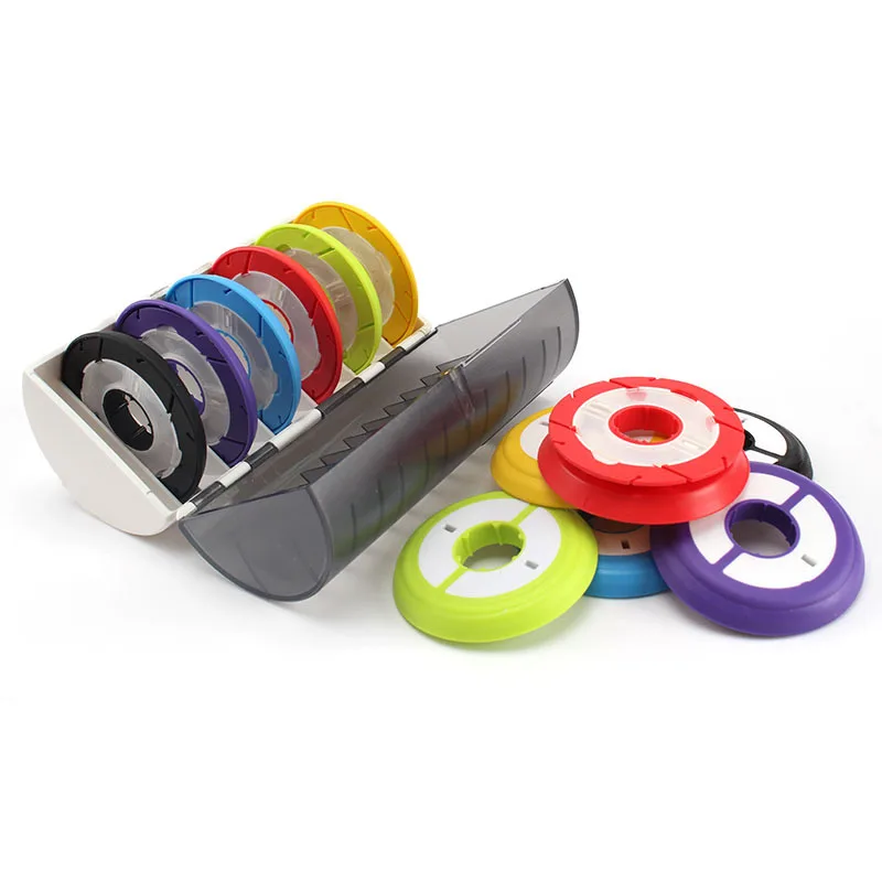 Fishing Main Line Box Winding Board Multifunctional 6/8/10/12 Silicone Main Spool Silicone Winding Main Coil Board Fishing  Box
