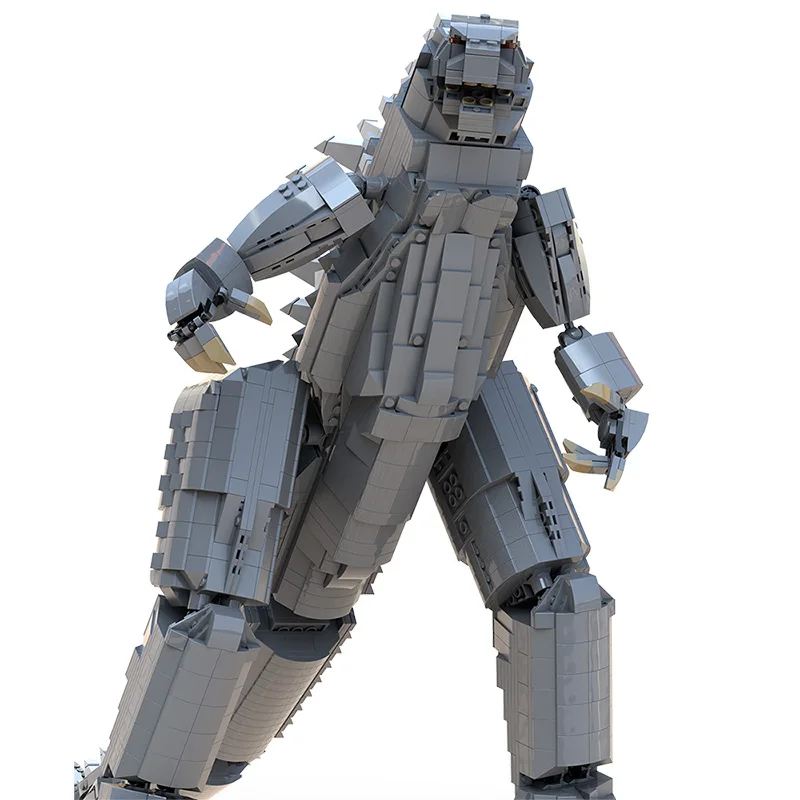 

MOC Ancient Giant King of Monster Building Blocks Kit The Trench Dinosaur Model Battle Dragon Bricks Toys For Children Xmas Gift