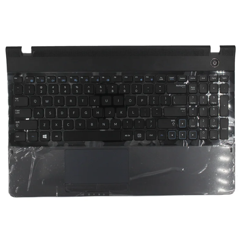 Новинка клавиатура для ноутбука samsung NP300E5A NP305E5C NP300e5x NP305E5A 300E5A 300E5C 300E5Z с голубым