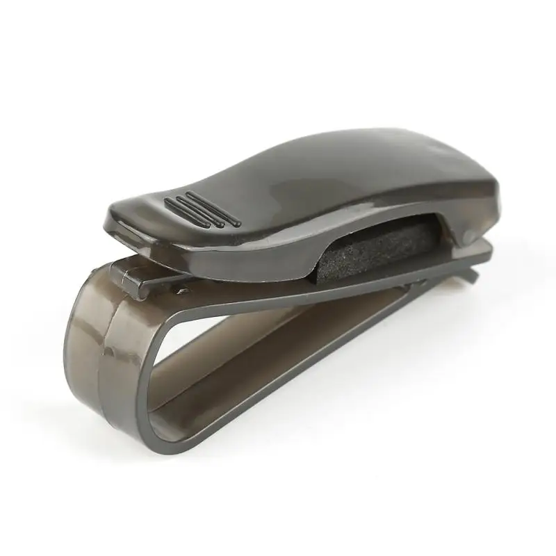 

Car Glasses Case Auto Fastener Cip Car Sun Visor Sunglasses Holder Ticket Holder Pen Case Clip Box Auto Interior Accessories