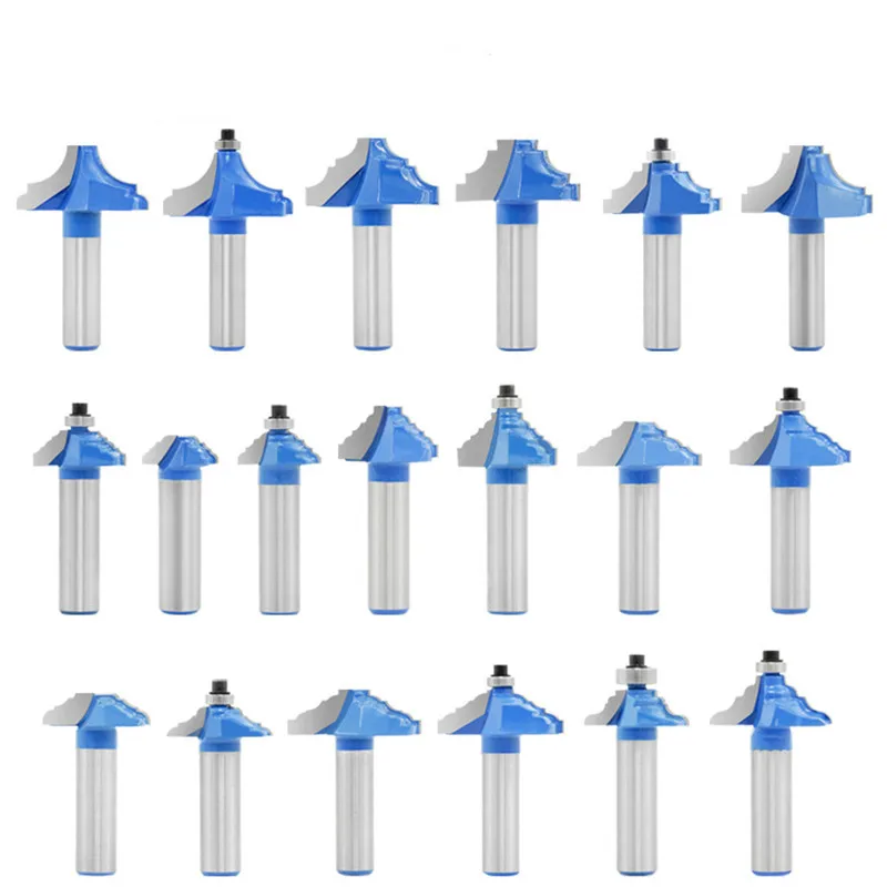 Т образная Концевая фреза из карбидного сплава с хвостовиком 1/2 дюйма набор фрез