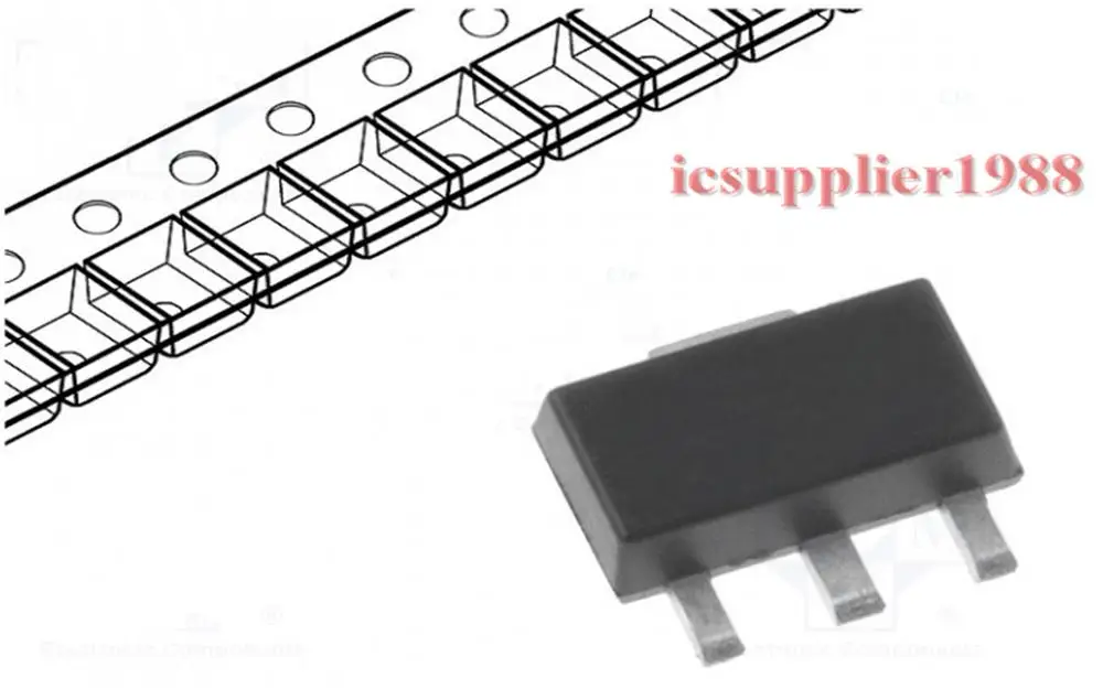 

FCX690BTA FCX690B 690 Trans GP BJT NPN 45V 2A 2000mW 4-Pin(3+Tab) SOT-89 50PCS/LOT