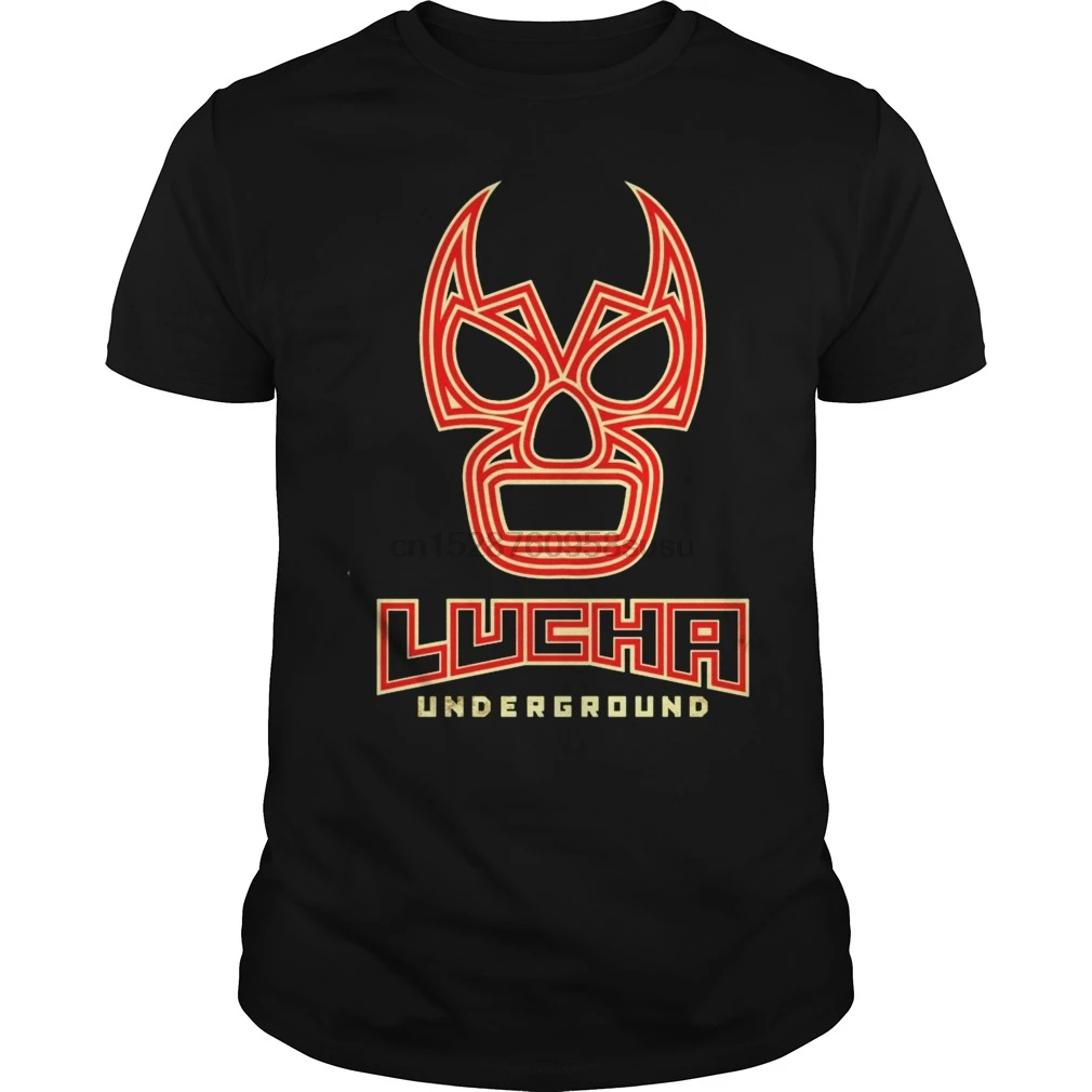 Мужская футболка Lucha underground mascara t shirt крутая с принтом Футболки|Мужские футболки| |