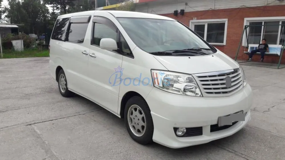 Комплект для Toyota Alphard 2002 2003 2004 2005 2006 2007 Накладка на порог светодиодный светильник