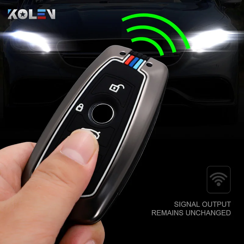 

Zinc alloy Car Key Case Cover Shell For BMW F10 F20 F30 X3 X4 M3 M4 E34 E90 E60 E36 F25 G30 F11 M3 M4 1 3 5 7 Series Accessories