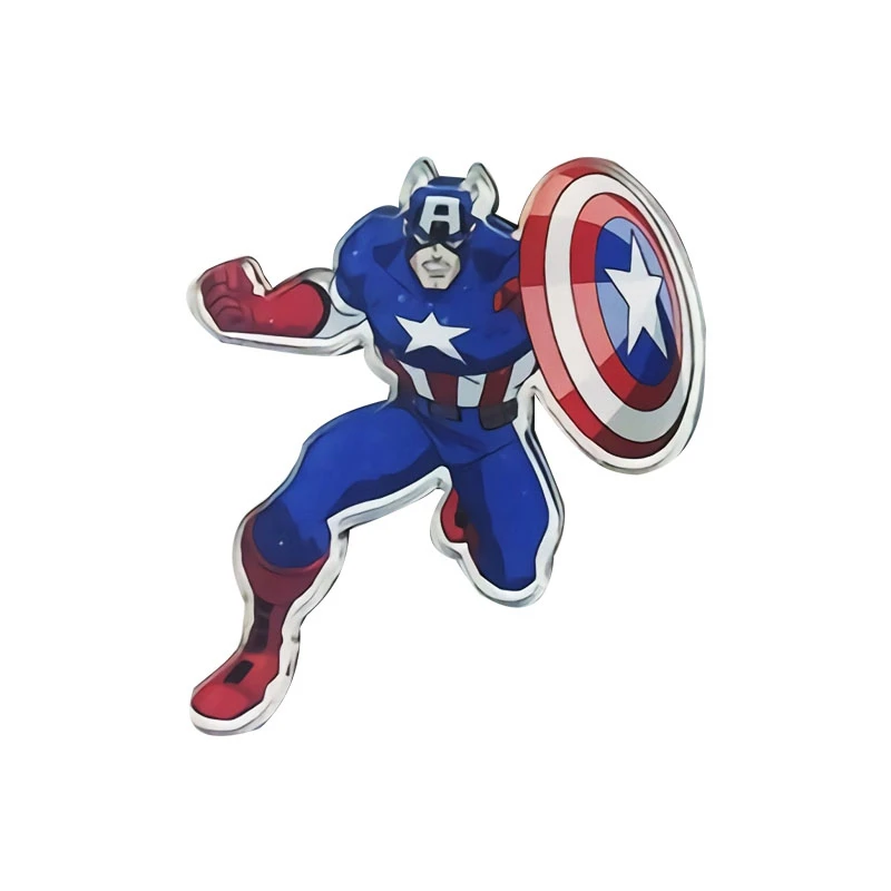 Прекрасные значки Marvel брошь «Мститель» булавка на фильм эндигра ювелирные изделия Железный человек Капитан Америка Броши со спайдерменом для женщины мужчины подарок