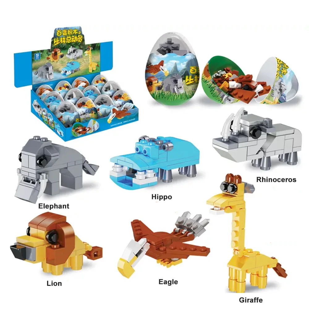 6 шт. Детский конструктор-пазл | Игрушки и хобби