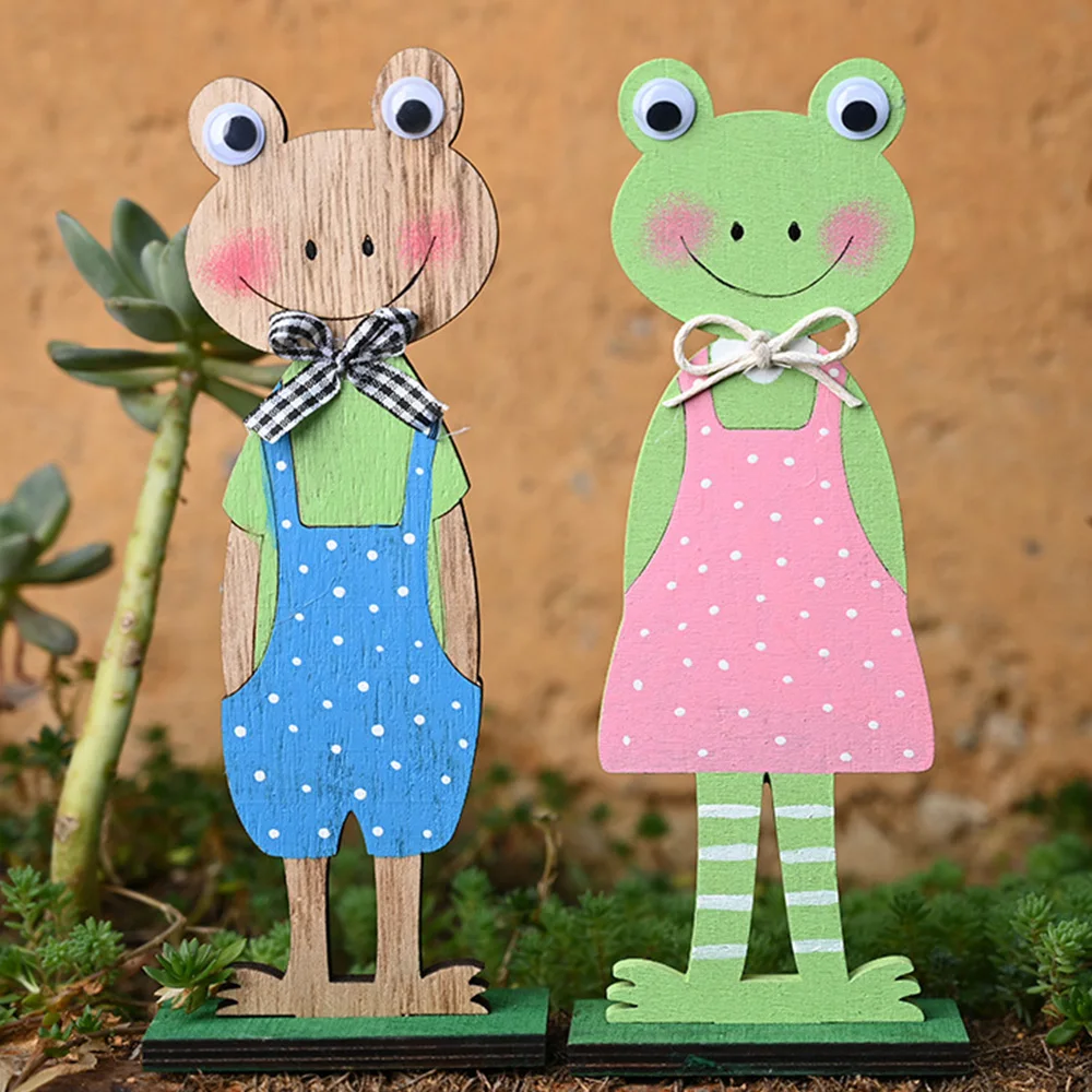 2020 пасхальное украшение дерево Пасхальный Кролик Лягушка сова с ленточным