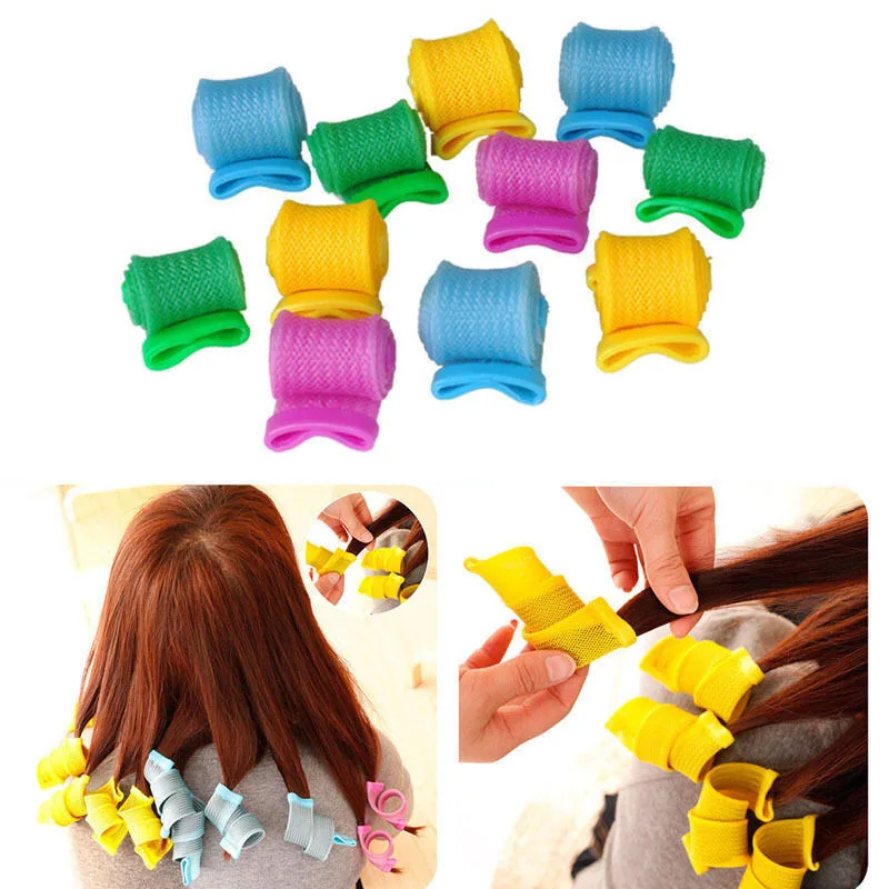 Бигуди для волос сделай сам плойка с улиткой и 18 сломанными цветами груши не