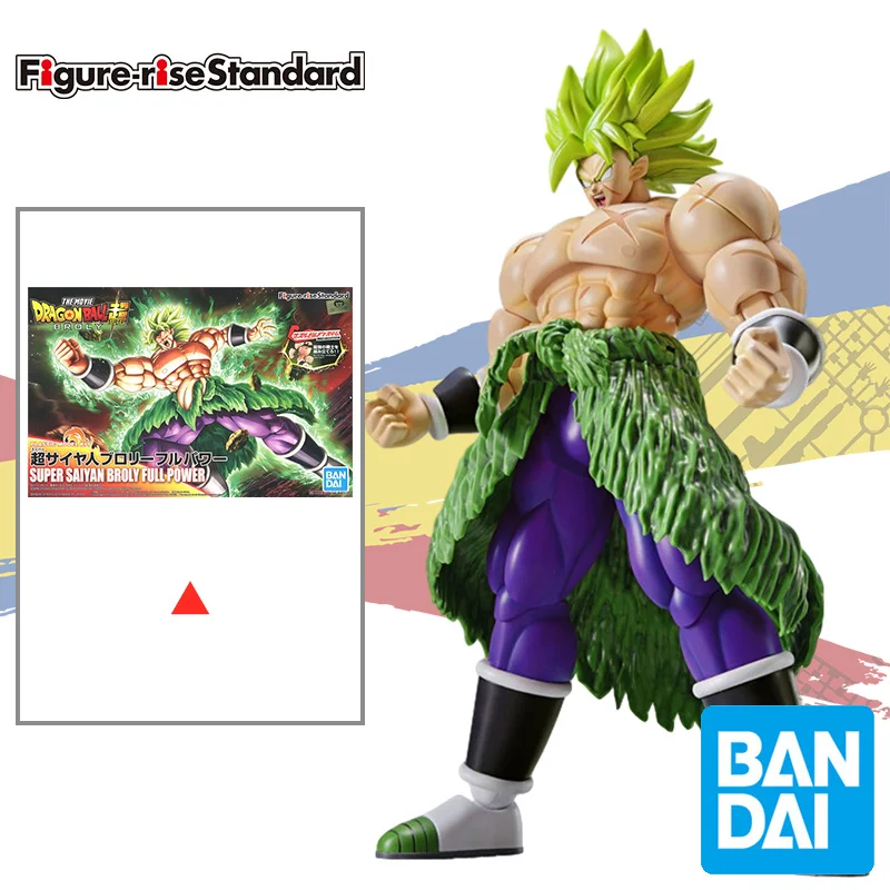 

Bandai Figure-Rise Anime Dragon Ball Super Saiyan Broli Assembly Model Kids Toys Gift for Children