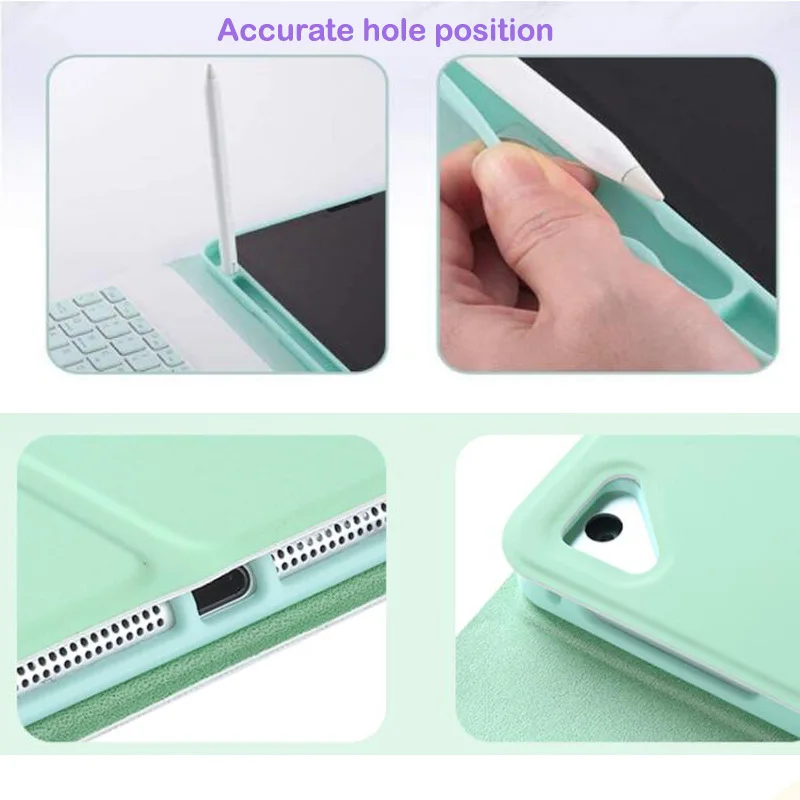 

Case with Keyboard for Apple iPad 10.2 7th Gen 8 8th generation Wireless bluetooth keyboard Cases Cover with Pencil Holder