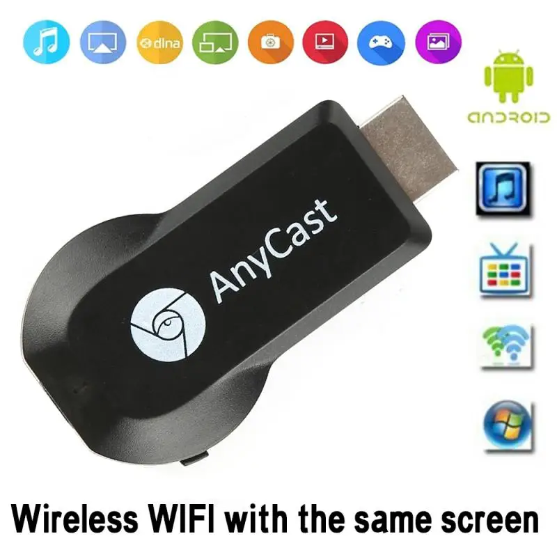 Адаптер Anycast M4 Plus Miracast TV Stick Wi Fi дисплей зеркальный приемник беспроводной HDMI