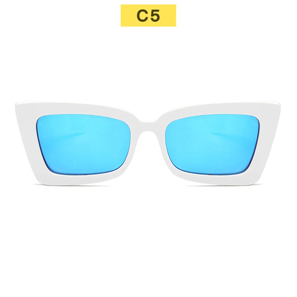 

Luxury Brand Square Sunglasses For Women Vintage Outdoor Plastic Sun Glasses Candy Color Lens Mirror Shades gafas de sol mujer