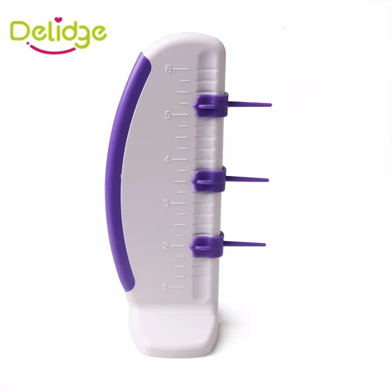 Delidge 1 шт., линейка для торта, пластиковый маркер для торта, сделай сам, декоративная линейка, выравниватель, декоратор, гирлянда, аксессуары, инструмент для выпечки