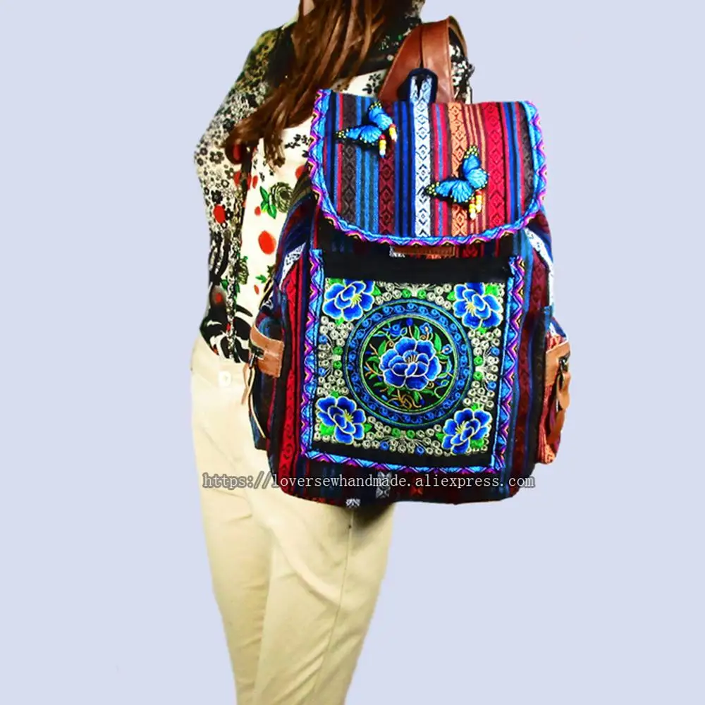 Этнический хиппи рюкзак этнический этнический|Женские рюкзаки| |