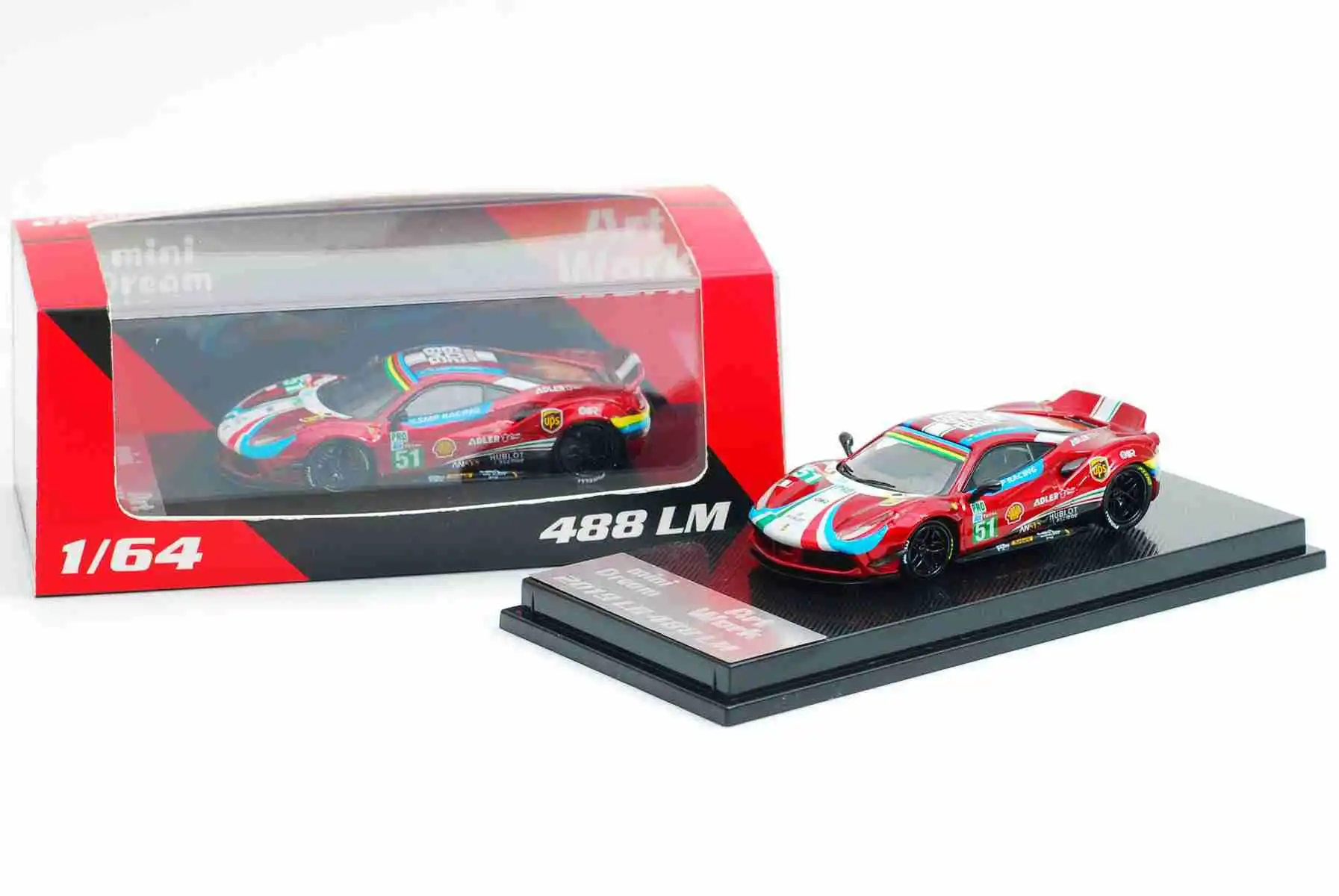 

CM модель 1:64 LB488 LM широкий корпус специальная модель автомобиля