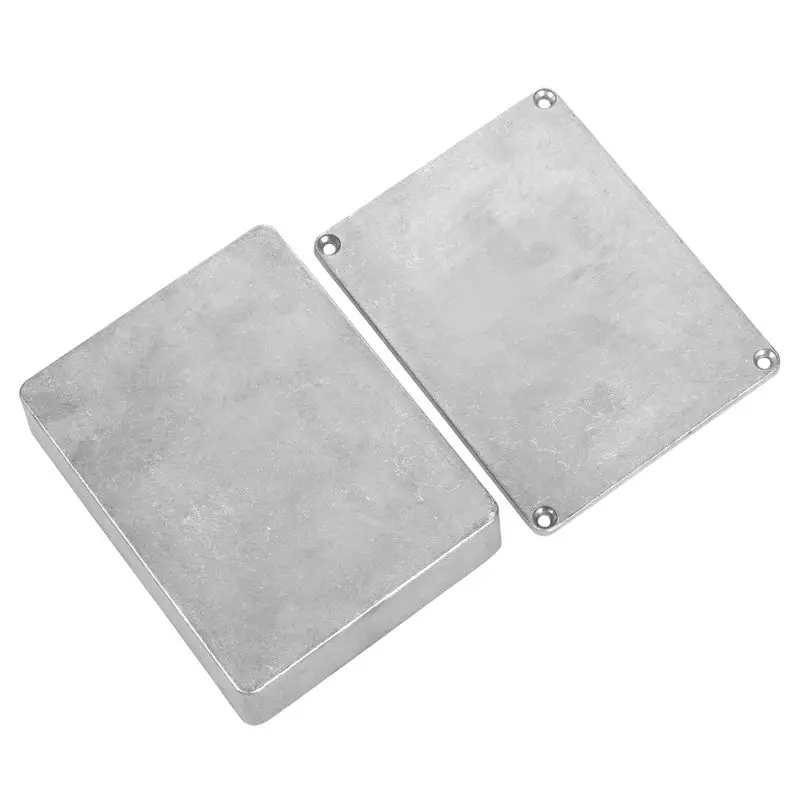 1590BB Aluminum Metal Stomp Box Case Enclosure Guitar Effect Pedal Pack of 3 | Спорт и развлечения