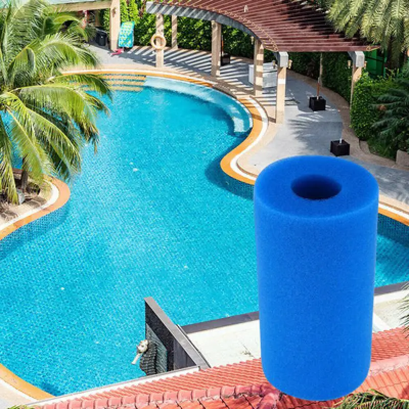 

Swimming Pool Filter Foam Sponge Reusable Washable Sponge Column Cartridge Suitable Cleaning Tools Swimming Accessories Outdoor