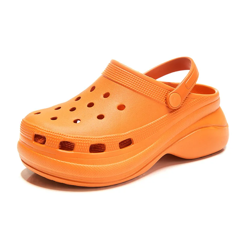 

Platform buns for women 2021 summer new wedge heel heighten beach Fairy Garden heels trend