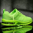 Кроссовки мужские дышащие сетчатые для бега, удобная прогулочная обувь, модные повседневные спортивные, для пар, большие размеры 12