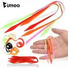 Светящаяся силиконовая юбка-осьминог, наживка для щуки, прицеп, зумбейт, резиновый слайдер, джиг-приманки, юбки для кальмара, Морская рыбалка