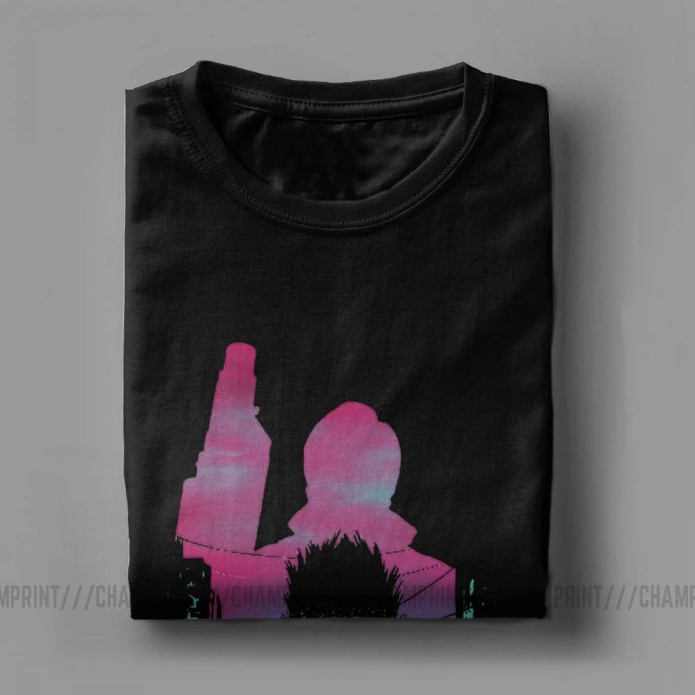 Мужские Нео Токио Акира футболки манга Kaneda пары короткая футболка с героями из