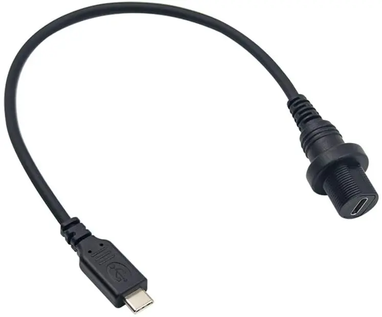 Кабель-удлинитель с разъемом USB 2 0 типа C и защитой от пыли | Электроника