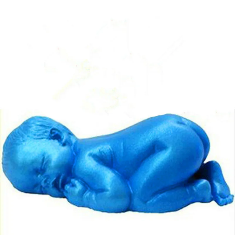 3D милый ребенок силиконовые заливочная форма для кондитерских изделий