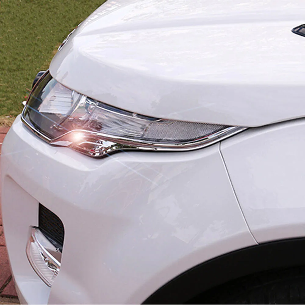 Внешние хромированные аксессуары из АБС пластика для передсветильник фар range rover