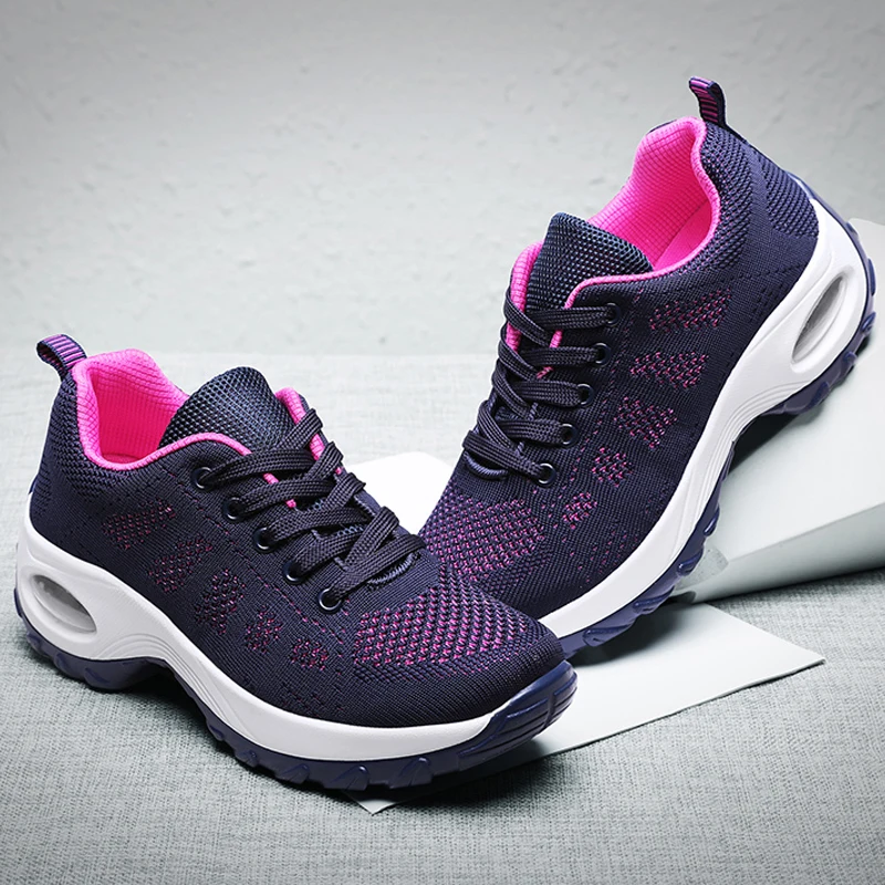 Женские кроссовки на плоской подошве удобные женские повседневные прогулочные