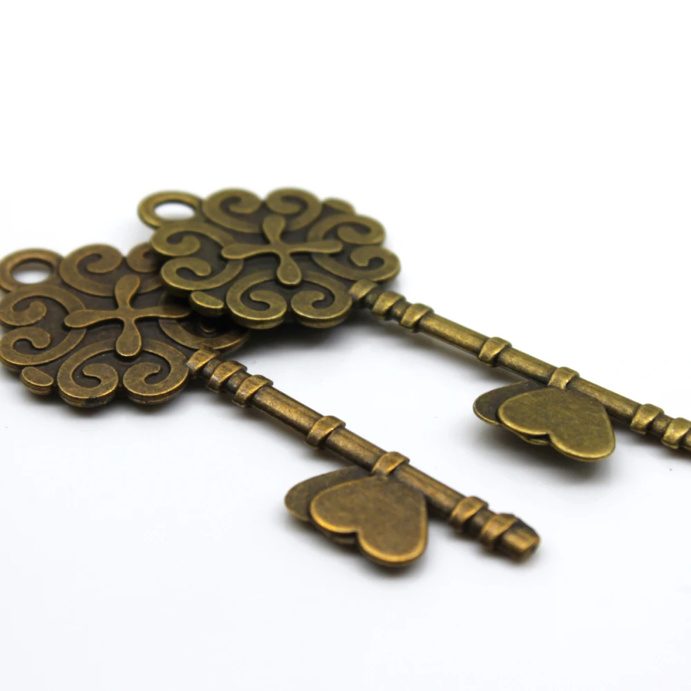 2 шт./лот подходит для 20 мм круглых стеклянных античных бронзовых серебряных