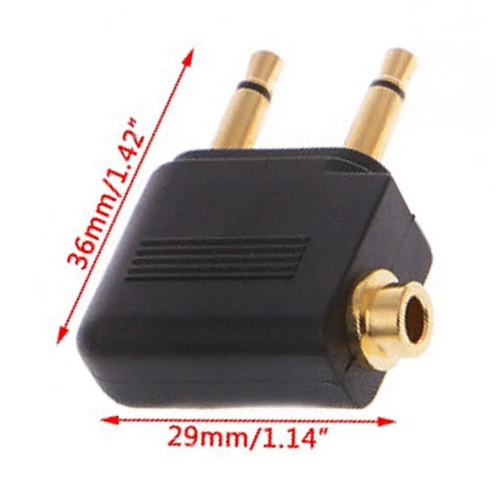 4 шт./компл. авиационный разъем для подключения гарнитуры адаптер 3 5 Мужской