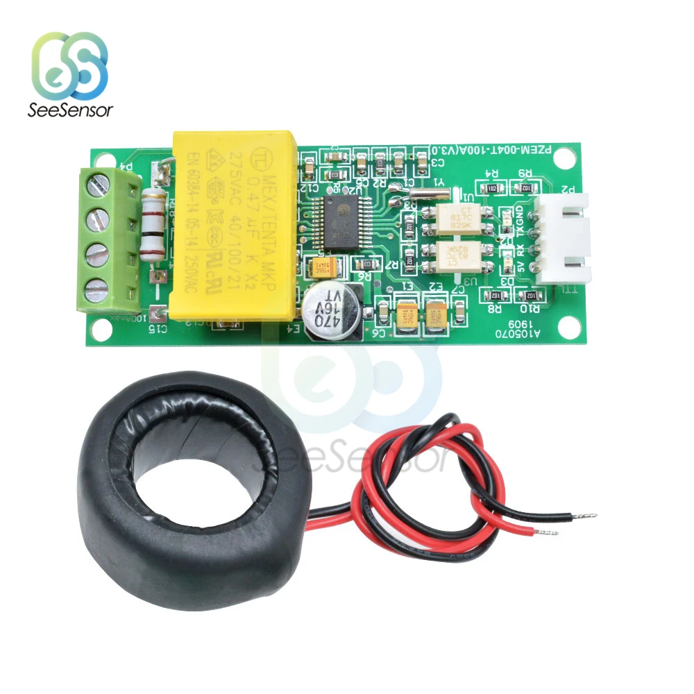 Многофункциональный измеритель переменного тока цифровой тестовый модуль PZEM 004T