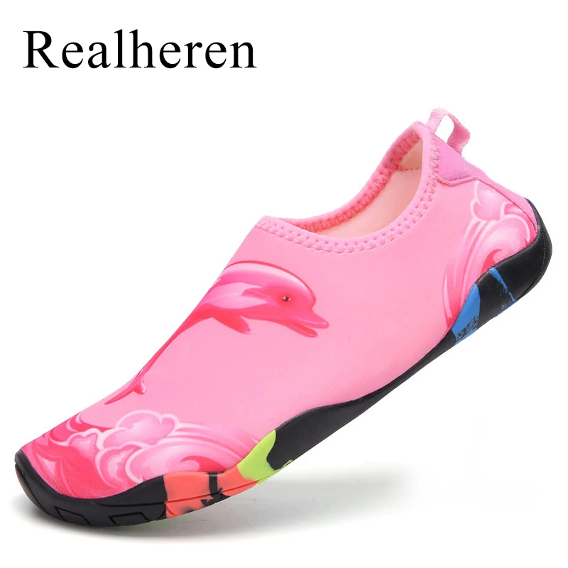 

Water Shoes Children Kids Women Men Beach Aqua Barefoot Surf Diving Swimming Waterschoenen Kinderen Barfussschuhe Kinder