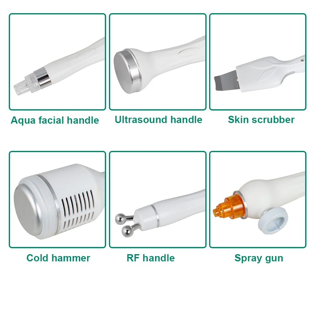 7 в 1 Спа гидрокислородный Спрей очиститель лица гидропилинг для удаления акне на