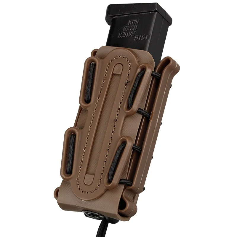 

Tactical 9mm Pistol Magazine Pouches Fastmag Molle Clip Soft Shell Rifle Mag Carrier Hunting Military Airsoft Mag Holster