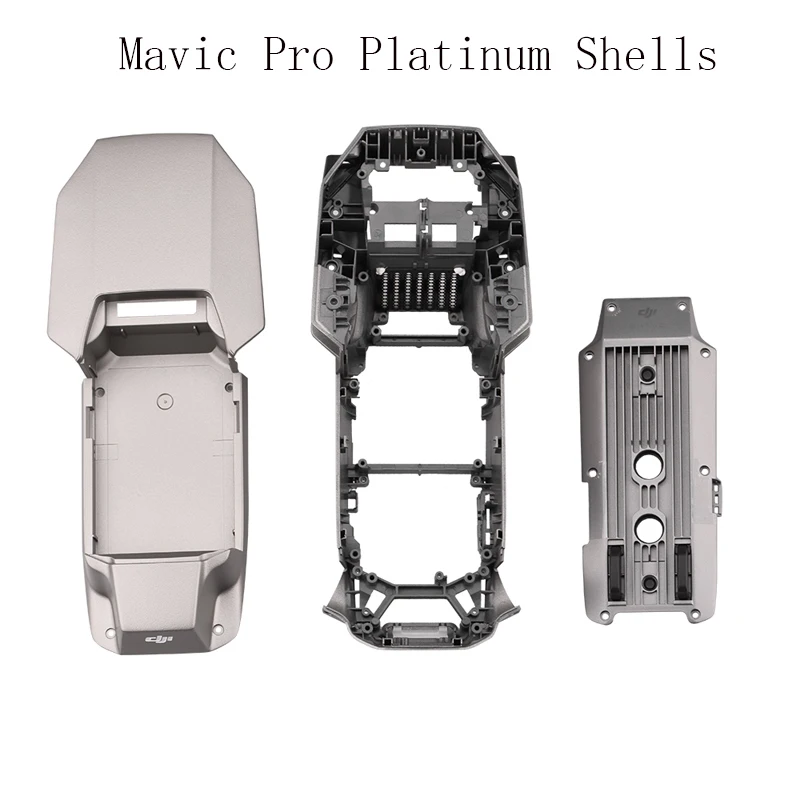 Оригинальная Новинка для DJI Mavic Pro Platinum запасные части верхняя оболочка средняя оболочка Нижняя оболочка