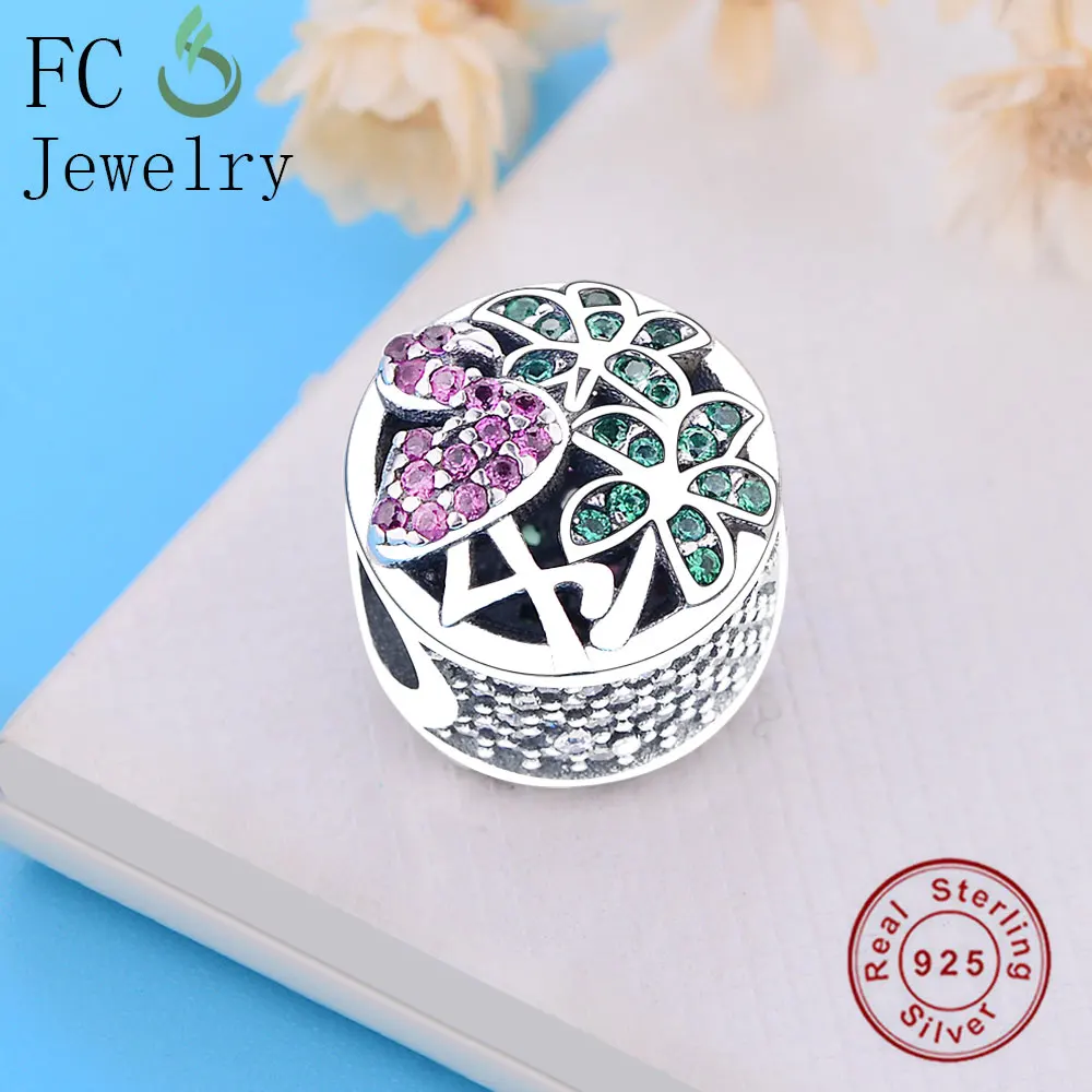 FC ювелирные изделия подходят оригинальный бренд шармы браслет 925 Стерлинговое