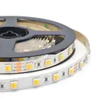 Светодиодная лента 5050 CCT двойная белая 5050 WWCW CCT цветовая температура 5 м Светодиодная лента освещение 12 В24 В 2 цвета s в 1 Светодиодная лента