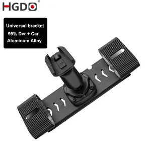 hgdo aluminum alloy universal holder for car dvr rear view mirror mounts holders video recorder metal bracket dash cam mount free global shipping