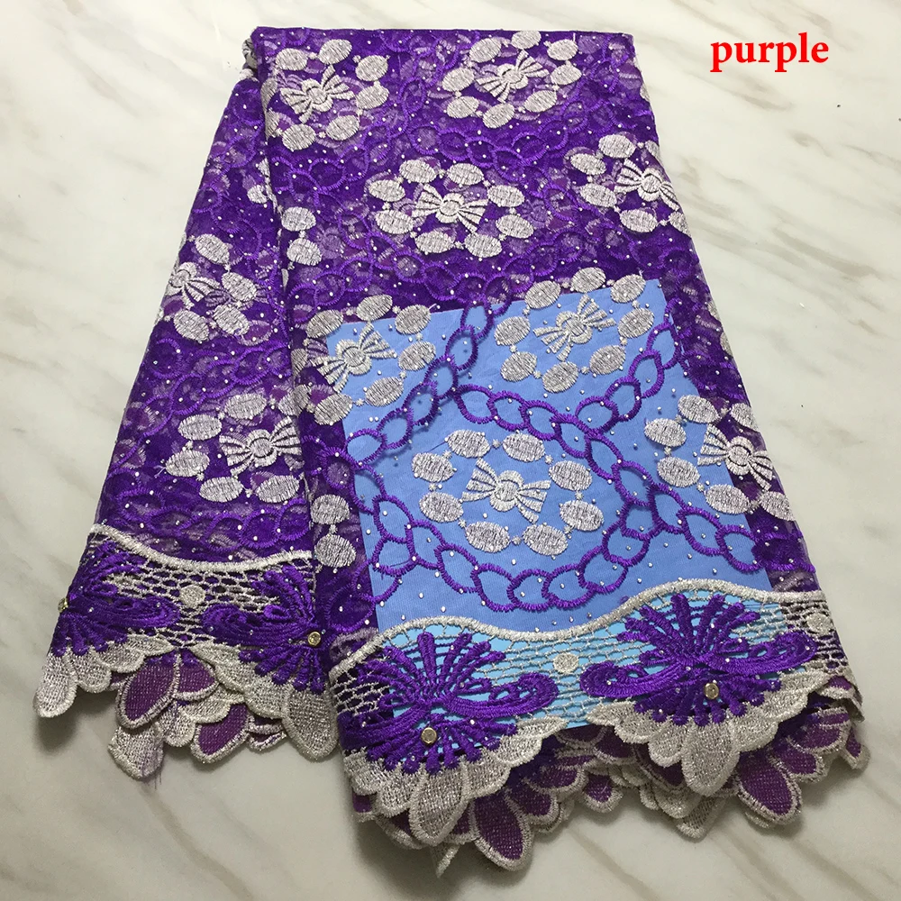 Розовый французский Тюль кружевная ткань высокого качества африканская 2020