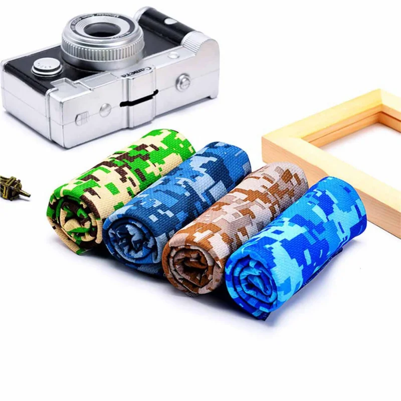 

Solid Beach Towel Sport Towel Portable Absorbent Double-sided Fleece Microfiber Quick-drying Superfine Fiber Sand Free