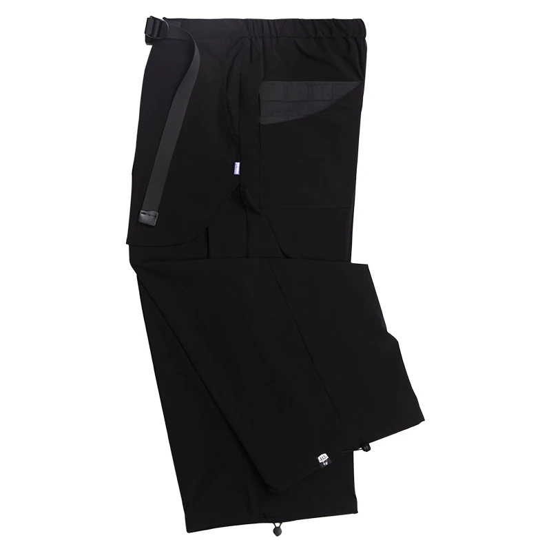 WHYWORKS Techwear свободные брюки-карго с широкими штанинами длиной 3/4 штаны-карго в