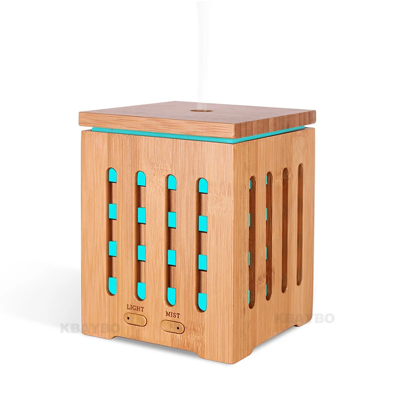 

KBAYBO 200ml Essential Oil Diffuser Ultrasonic Aroma therapy Diffusers with 7 LED Colorful Lights and Waterless Auto Shut