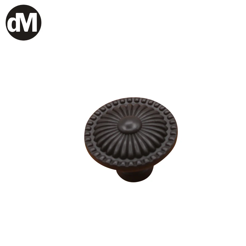 

DM Modern Design Button Shape Multi-color European Style Ceramic Handle Simple Single-Hole Handle Wardrobe Cupboard Drawer Shoe