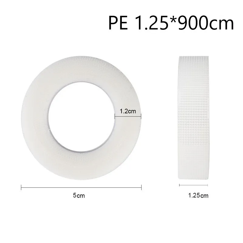 PE 1.25 Zwellbe 1/3/5 шт. волокно для наращивание ресниц подушечки для глаз белый лента кругов под глазами колодки Бумага T для подвесных накладные ресницы инструменты для макияжа - Цвет: PE 1.25