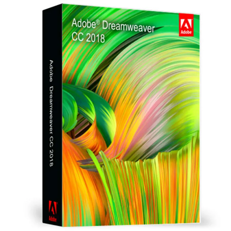 

Dreamweaver CC 2018 Software Win/Mac Design And Develop Modern Responsive Web Sites Quick Install - Easy to Use